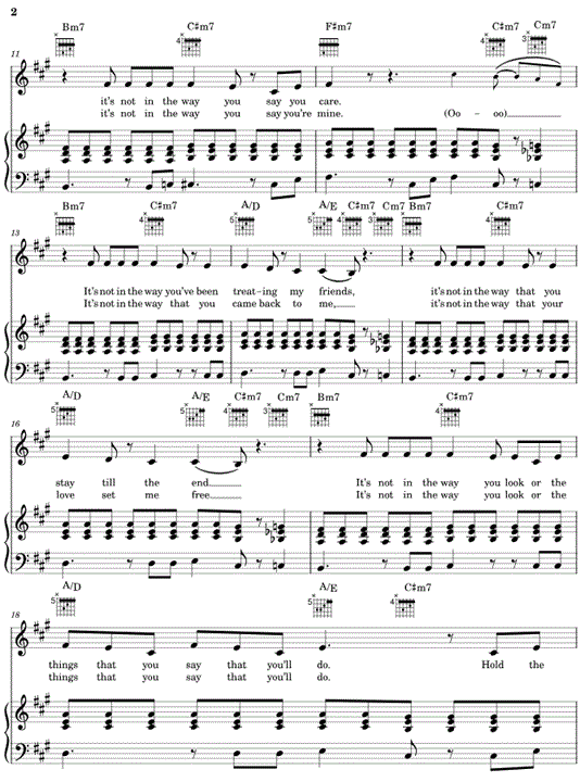 Sheet Music